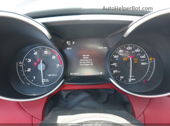 ZARFAMAN1L7636744 2020 ALFA ROMEO GIULIA Черный Вид задних сидений