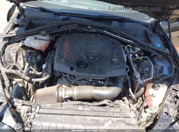 ZARFAMAN1L7636744 2020 ALFA ROMEO GIULIA Черный Вид сзади