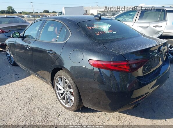 ZARFAMANXP7671028 2023 ALFA ROMEO GIULIA Black Tył lewy