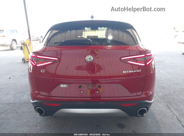 ZASFAKBN2J7B79671 2018 ALFA ROMEO STELVIO Red 