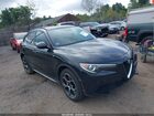 2023 Alfa Romeo Stelvio Ti Awd Black vin: ZASPAKBN2P7D58337