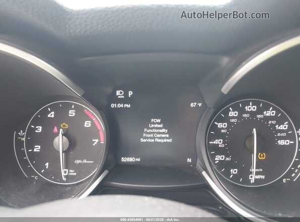ZASPAKBN4L7C90410 2020 ALFA ROMEO STELVIO Серый Вид задних сидений