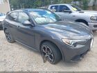 2021 Alfa Romeo Stelvio Ti Sport Awd Black vin: ZASPAKBN6M7D09119