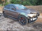 2022 Alfa Romeo Stelvio Veloce Ti Awd Серый vin: ZASPAKBN6N7D44373