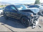 2022 Alfa Romeo Stelvio Veloce Ti Awd Black vin: ZASPAKBNXN7D32582