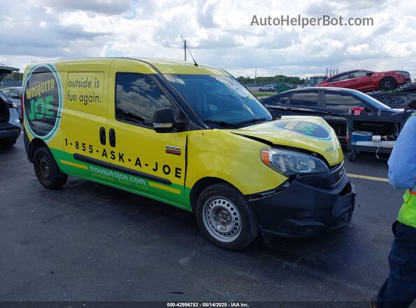 ZFBHRFAB1M6U09285 2021 RAM PROMASTER CITY Yellow Delantero derecho