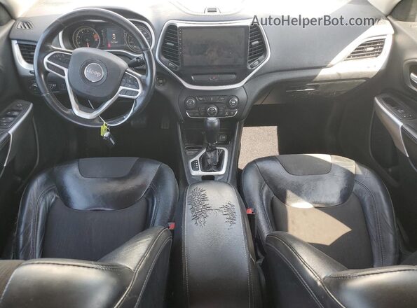 1C4PJLLB6JD525083 2018 JEEP CHEROKEE White Vista del cuadro de instrumentos
