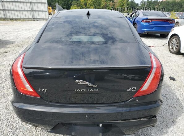 SAJWJ1CD0G8W00963 2016 JAGUAR XJ Black Widok wnętrza z przodu