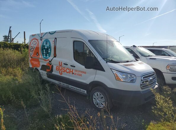 1FTYR2CG3JKB26615 2018 FORD TRANSIT White Front view