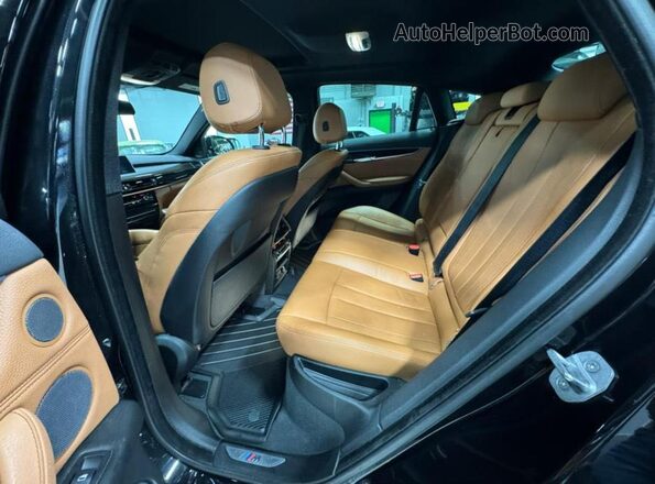 5UXKU2C5XH0N84XXX 2017 BMW X6 Черный Вид сзади