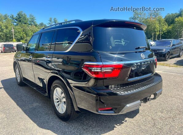 JN8AY2AD6N9675255 2022 NISSAN ARMADA Black Rear right
