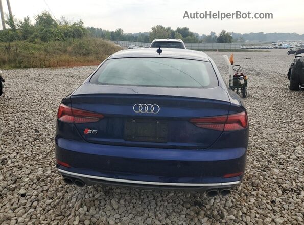 WAUC4CF5XJA011750 2018 AUDI S5 Blue Front interior view