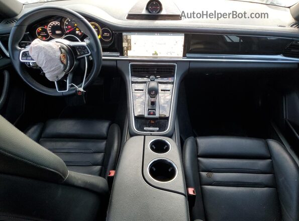 WP0AA2A73HL103786 2017 PORSCHE PANAMERA Белый Вид щитка приборов