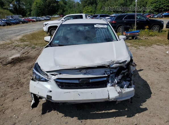 4S3GTAV61M3712322 2021 SUBARU IMPREZA White უკანა ხედი