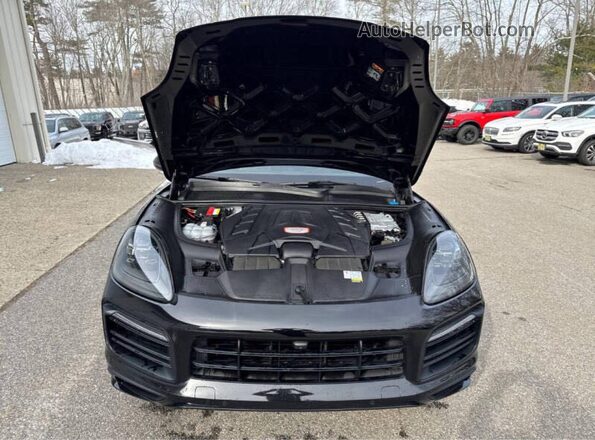 WP1BG2AY8NDA55XXX 2022 PORSCHE CAYENNE Black Սալոնի դիմացի տեսք