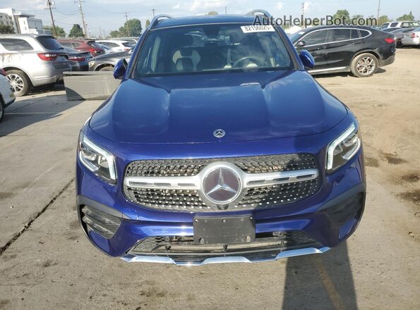 W1N4M4HB5LW024436 2020 MERCEDES-BENZ GLB-CLASS Синий Вид сзади