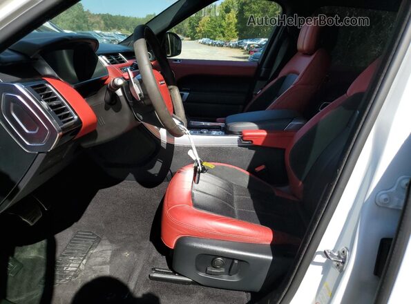 SALWS2RU9NA203341 2022 LAND ROVER RANGE Белый Вид панели приборов