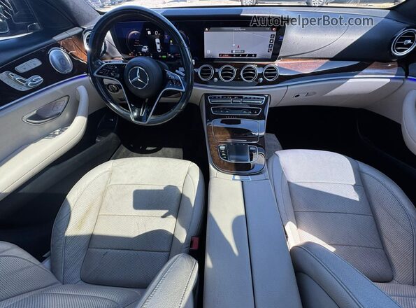 W1KZF5KBXMA908379 2021 MERCEDES-BENZ E Белый Вид задних сидений