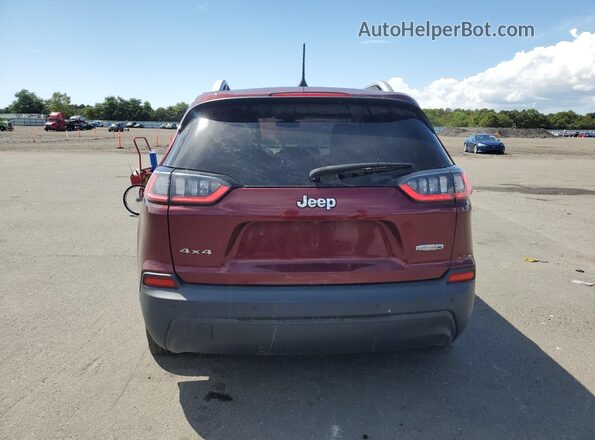 1C4PJMLB7LD651882 2020 JEEP GRAND CHER Бордовый Вид салона спереди