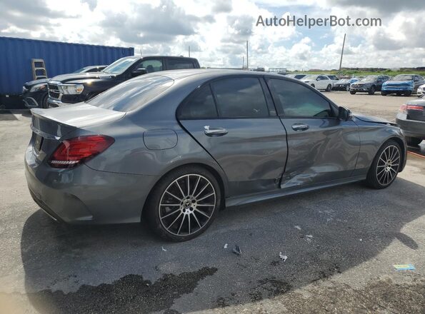 W1KWF8DB4MR646796 2021 MERCEDES-BENZ C Gray წინა მარჯვენა