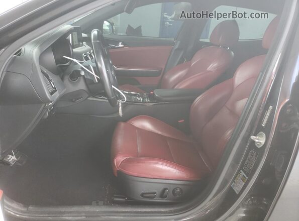 KNAE15LA7M6088033 2021 KIA STINGER Gray Widok deski rozdzielczej