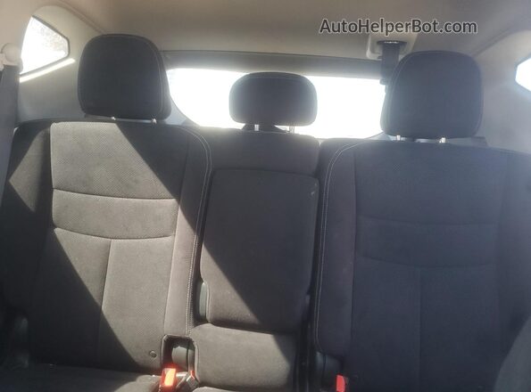 5N1AZ2MG4JN169290 2018 NISSAN MURANO Gray Widok wnętrza z tyłu