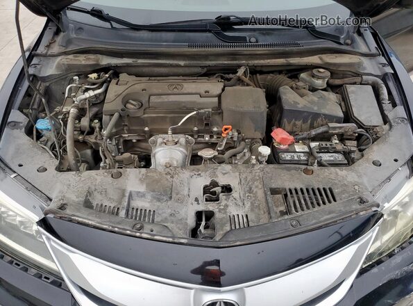 19UDE2F71HA002429 2017 ACURA ILX Черный Вид задней части салона