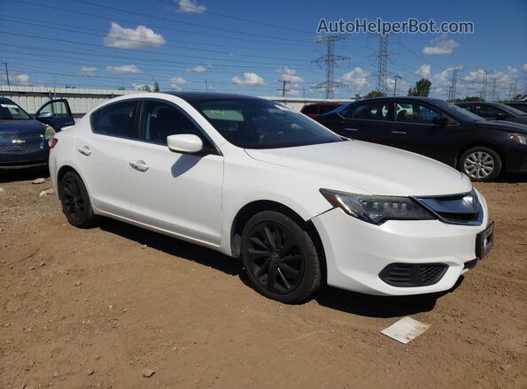 19UDE2F74HA004045 2017 ACURA ILX Белый Передняя правая четверть