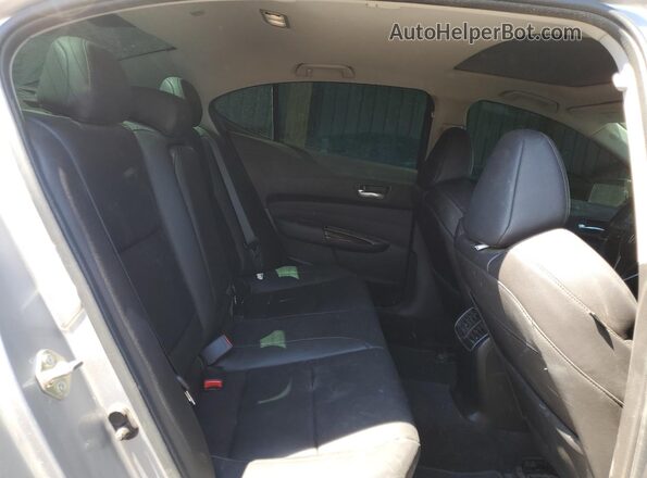 19UUB1F35HA006094 2017 ACURA TLX Silver Rear seats view