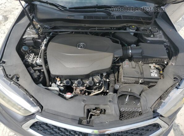 19UUB2F33JA003268 2018 ACURA TLX Gray Սալոնի հետևի տեսք