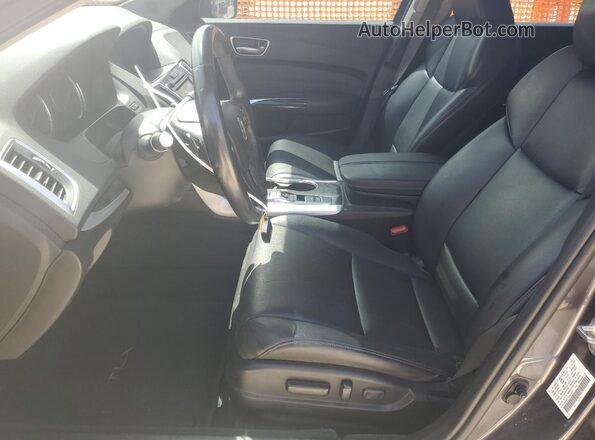 19UUB2F34JA010097 2018 ACURA TLX Gray Սալոնի դիմացի տեսք