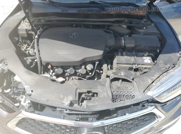 19UUB2F34JA010097 2018 ACURA TLX Gray Սալոնի հետևի տեսք