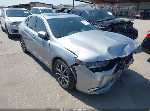 19UUB2F36JA007847 2018 ACURA TLX Silver Առջևի աջ