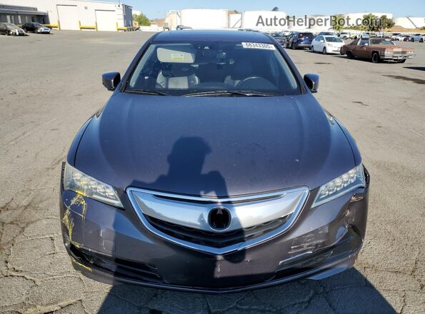19UUB2F52HA007310 2017 ACURA TLX Gray Front view