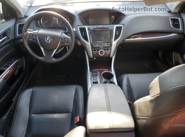 19UUB2F52HA007310 2017 ACURA TLX Gray Dashboard view