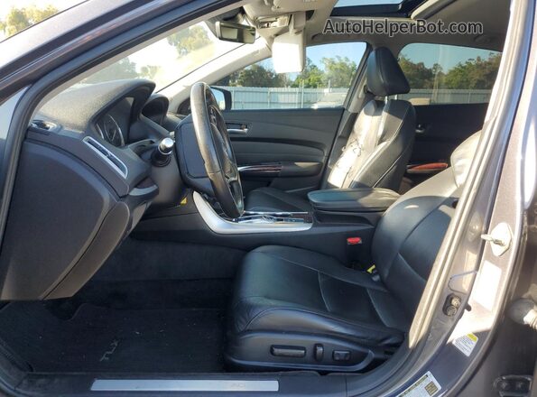 19UUB2F52HA007310 2017 ACURA TLX Gray Front interior view