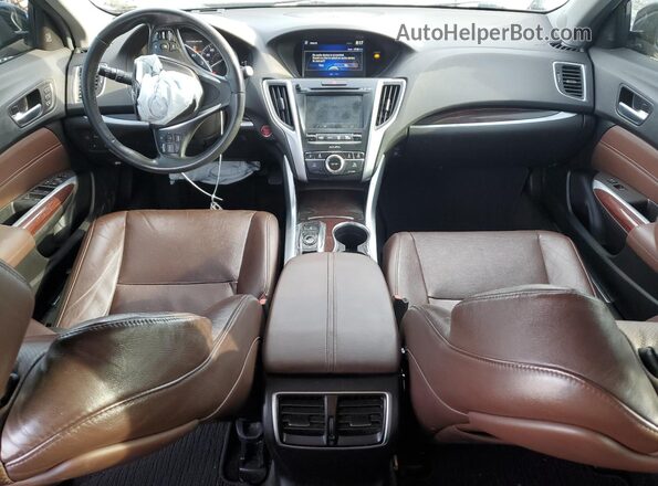 19UUB2F77GA007478 2016 ACURA TLX Черный Вид панели приборов