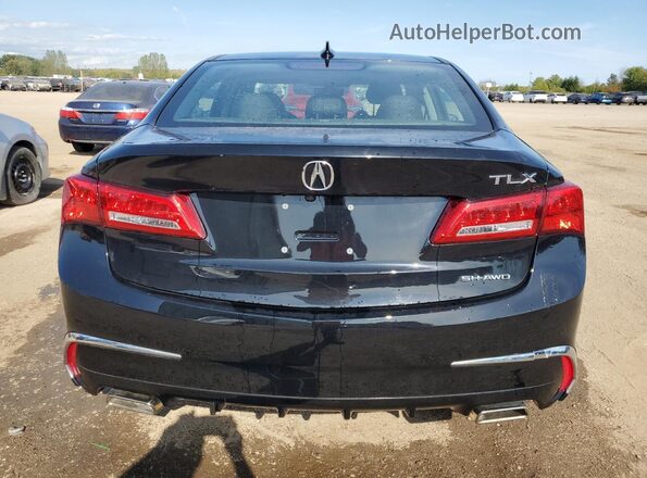 19UUB3F54JA802144 2018 ACURA TLX Black Հետևի տեսք