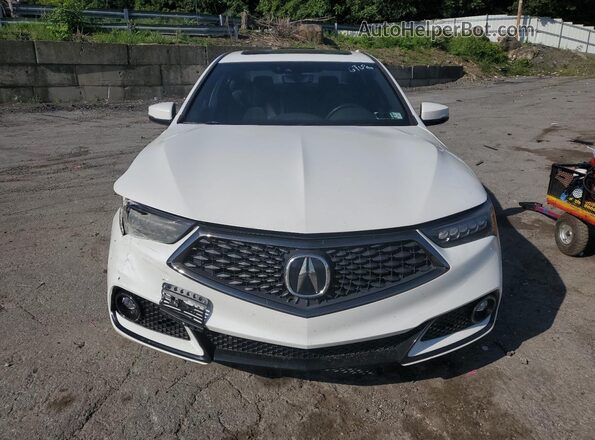 19UUB3F68JA001077 2018 ACURA TLX White Դիմացի տեսք