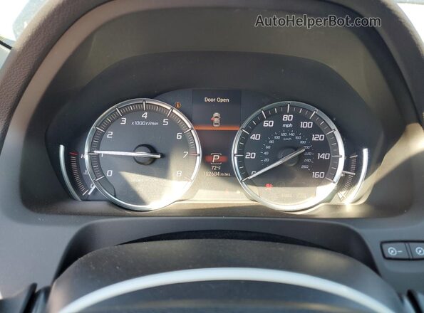 19UUB3F74HA001399 2017 ACURA TLX Black Instrument cluster view