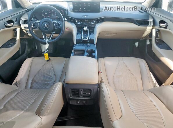 19UUB5F49RA000302 2024 ACURA TLX White Dashboard view