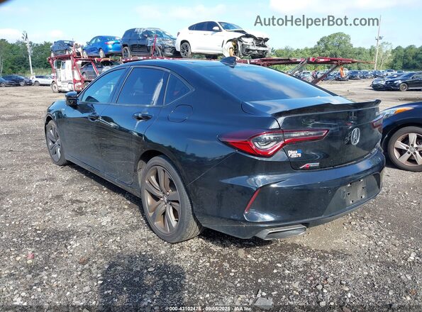 19UUB5F53MA010499 2021 ACURA TLX Black Rear left