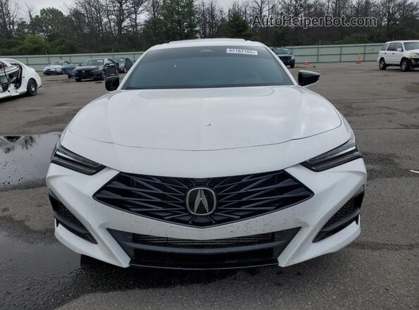 19UUB6F50RA002146 2024 ACURA TLX White Դիմացի տեսք