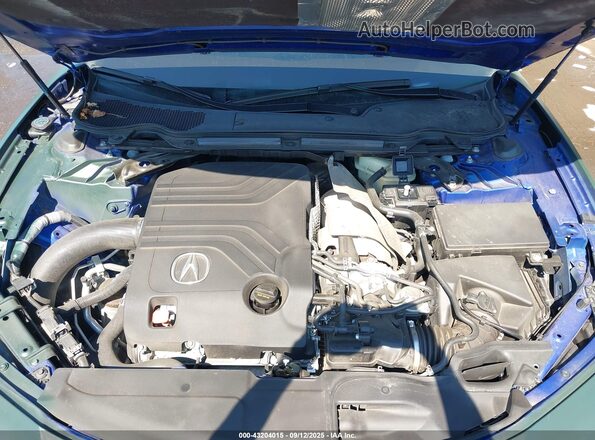 19UUB7F94NA001858 2022 ACURA TLX Зеленый Вид сзади