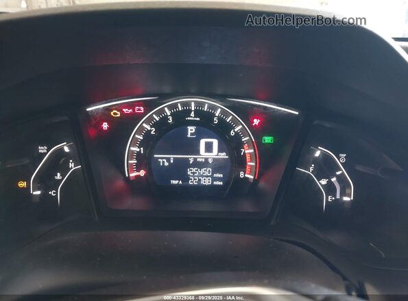 19XFC2F56GE040861 2016 HONDA CIVIC Синий Вид задних сидений