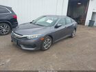 2018 Honda Civic Lx Gray vin: 19XFC2F56JE022531