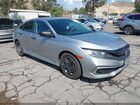 2020 Honda Civic Lx Silver vin: 19XFC2F6XLE205930