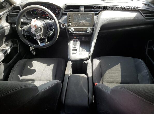 19XZE4F55ME008921 2021 HONDA INSIGHT Белый Вид панели приборов