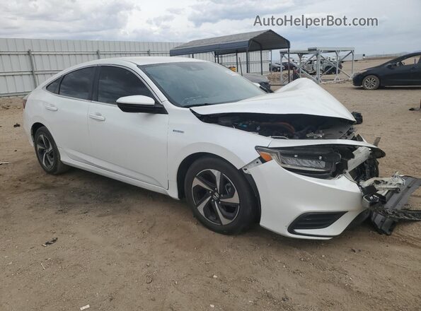 19XZE4F55ME008921 2021 HONDA INSIGHT Белый Передняя правая четверть