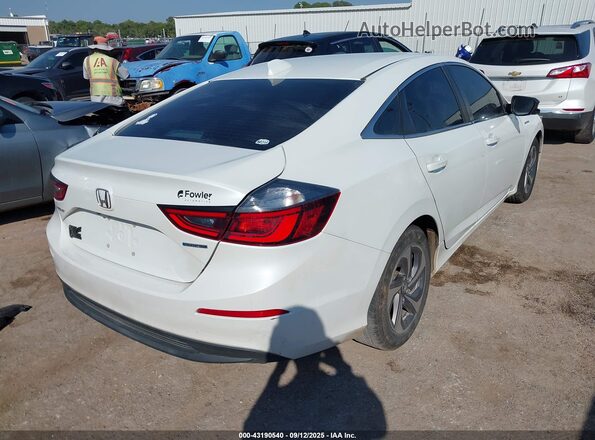 19XZE4F58LE012671 2020 HONDA INSIGHT White Задня права чверть